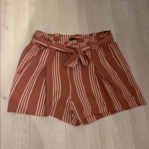 Tie-Front Shorts